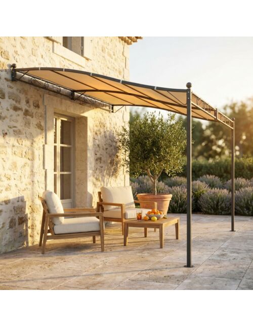 Naslonjena pergola 3,5 x 2,5 GA-802092