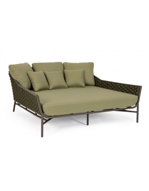 Ležaljka EVERLY OLIV QS24 s jastucima