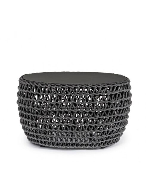 Vrtni stolić CUYEN 64X64 antracit boje