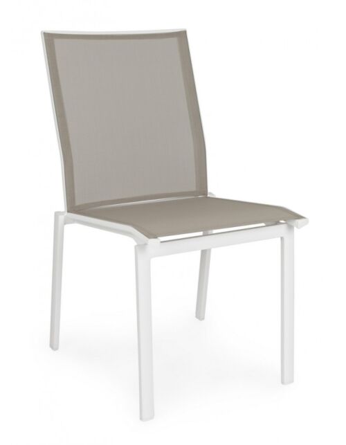 BIZZOTTO Stol CRUISE v beli barvi GK50