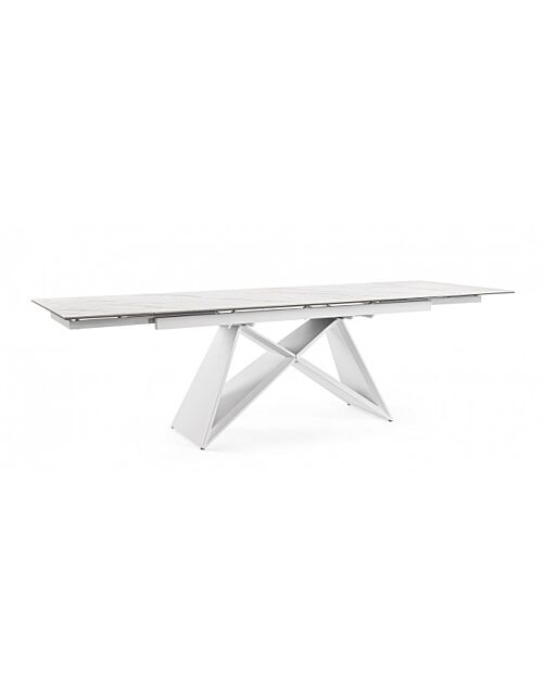 Stol na razvlačenje ALIISA 180-260X90 bijeli