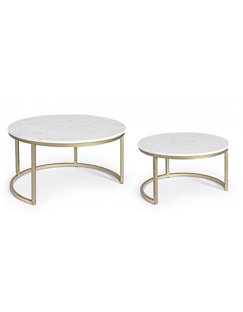 SET2 2 stolića za kavu PHOENIX Ø75 & Ø60