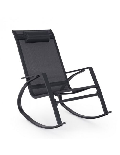 Stolica za ljuljanje DEMID antracit/antracit – metalna konstrukcija