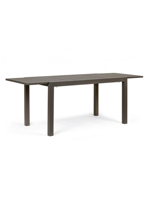 BIZZOTTO Raztegljiva vrtna miza HILDE 140-210X77 Coffee YK14