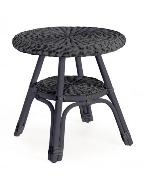 Vrtni stolić ALLISS MIDNIGHT - prirodni ratan