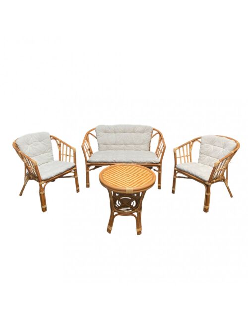 Vrtni lounge set TURKS 2P s jastucima – med (MIEL)