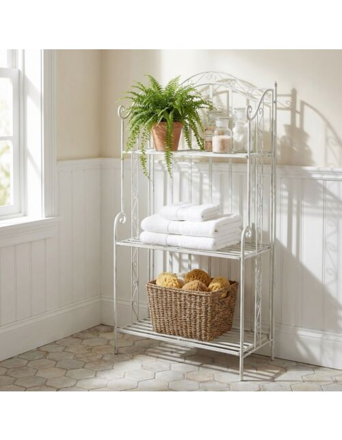 ÉTAGÈRE SELENE ANTIQUE WHITE
