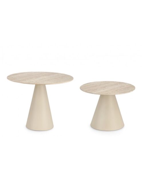 Set od 2 visoka stolića HARDY