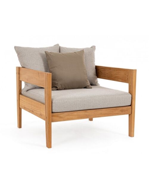 Vrtna fotelja KOBO NATURAL - FSC tikovina