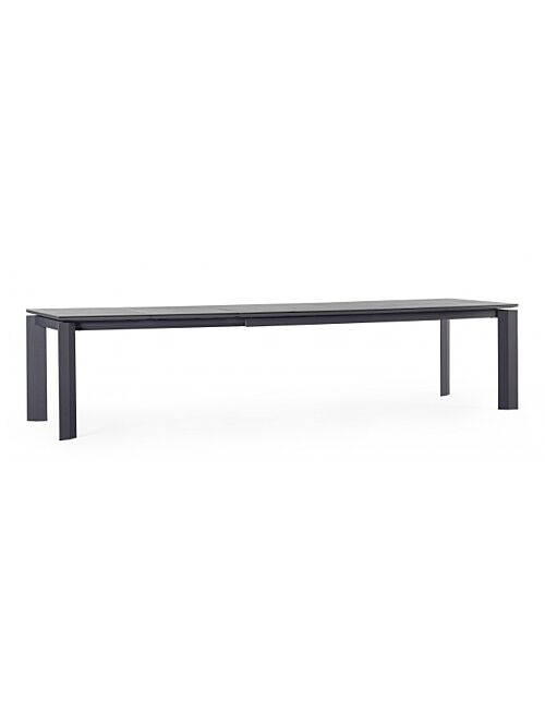 BIZZOTTO Raztegljiva vrtna jedilna miza OTAVIO 220-280-340X95 antracit WG21