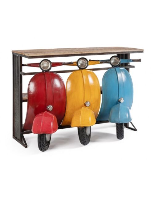 BIZZOTTO BARSKA KONZOLA TRIS VESPA BARVA