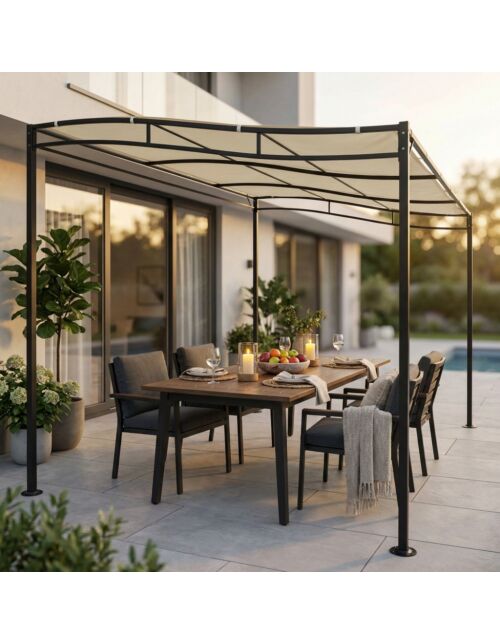 SAMNONOSLNA PERGOLA GAZEBO 3 X 4