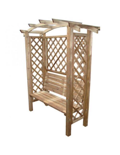 LUČNA PERGOLA 160 X 70 X 190 SA KLUPOM