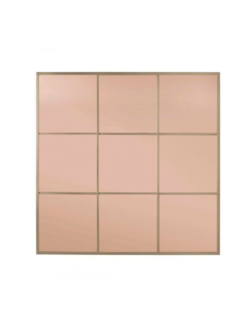 BIZZOTTO OGLEDALO CC OKNO PLANET GOLD-BR 90X90