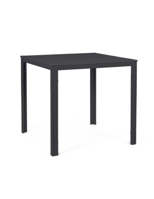 BIZZOTTO vrtna miza SARITA 78 × 78 antracit