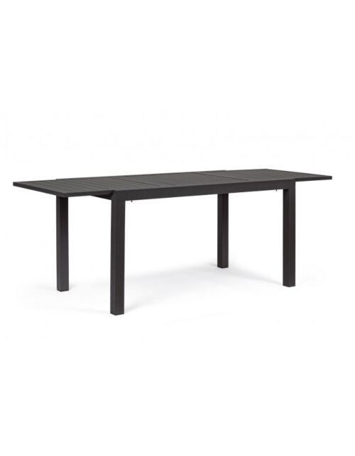 BIZZOTTO Raztegljiva vrtna miza HILDE 140-210X77 antracit LH32