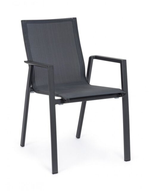 BIZZOTTO Vrtni stol KRION antracit JX55 - 0663160