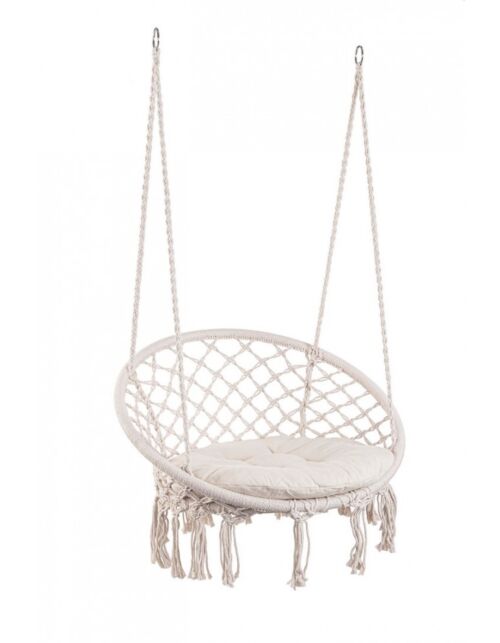 Viseća fotelja JAVIER bijela D80X130V