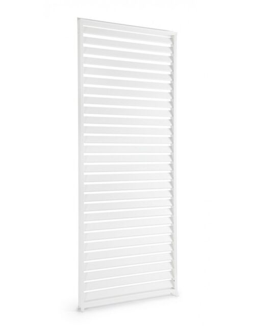 BIZZOTTO Senčilo z letvicami za pergolo OCEAN 93 cm belo