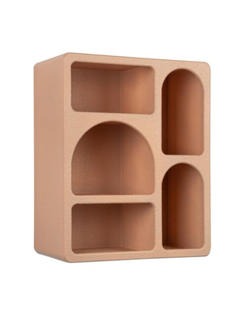 BIZZOTTO stenska polica CREAMY pravokotna argilla 40 × 48 h