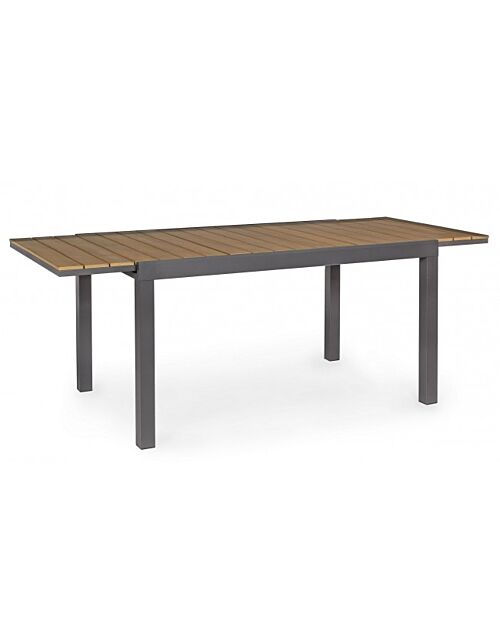 BIZZOTTO Raztegljiva vrtna miza ELIAS 140-200X90 antracit SJ60 - 0662179