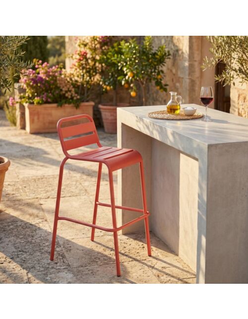 Barski stol VEGA FE-802583-RED