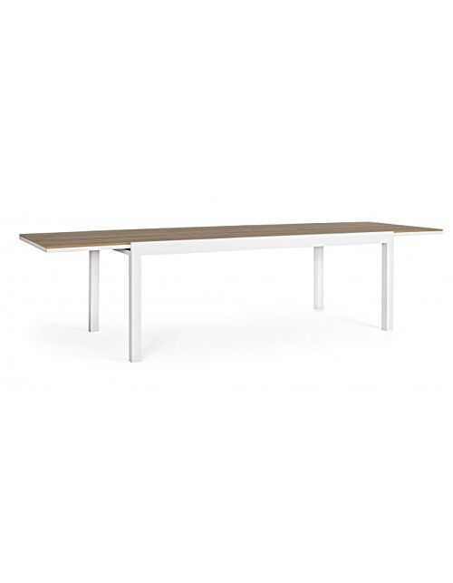 BIZZOTTO Raztegljiva vrtna miza ELIAS 200-300X95 bela SJ61 - 0662970
