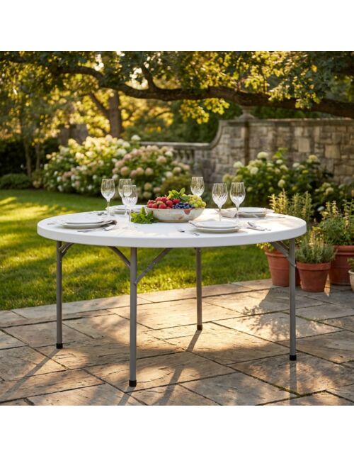 Miza CATERING Ø 120 zložljiva CT-804550