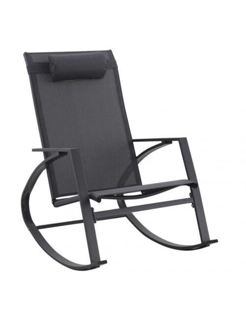 Stolica za ljuljanje DEMID antracit – metalna konstrukcija