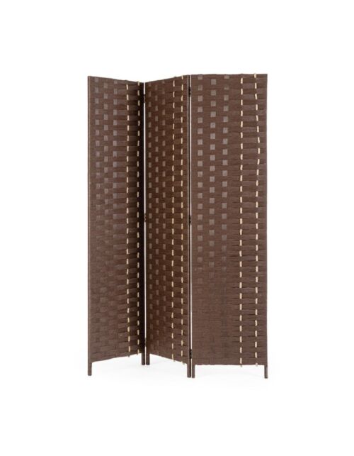 BIZZOTTO paravan 3-delni JALILA rjav 135×180 cm