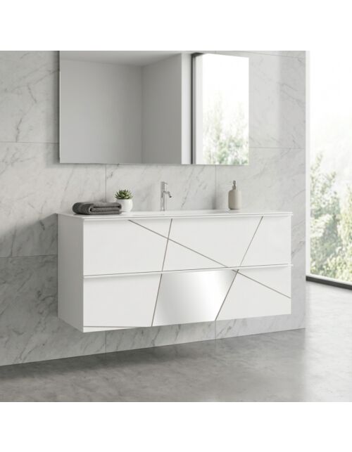 439050-S100 KOPALNICA ZA ZID 100 CM SIJAJ BELA LEONARDO