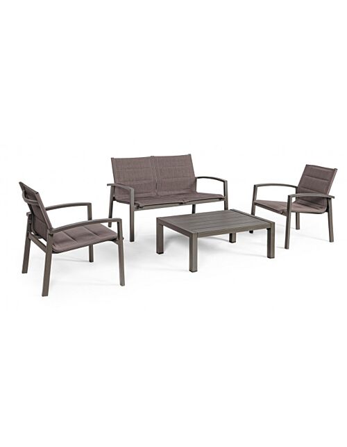 Vrtna garnitura SET4 LAIKEN coffee YK14 - slagajuća