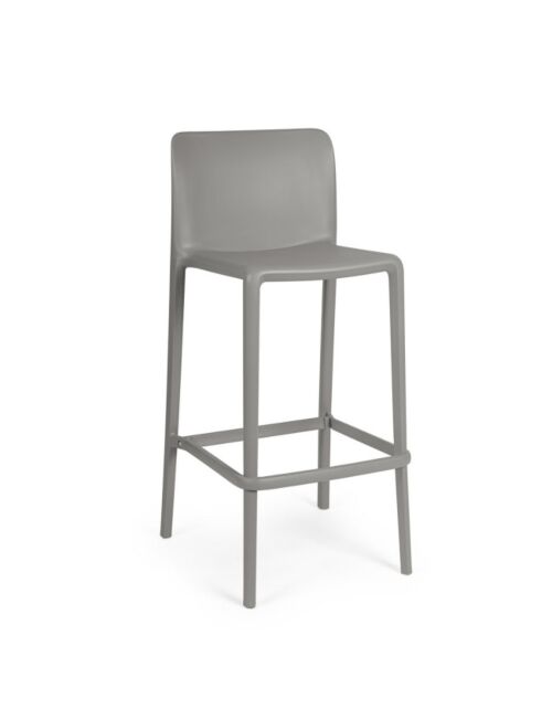 BIZZOTTO barski stol CHLORIS siv – nakladalen