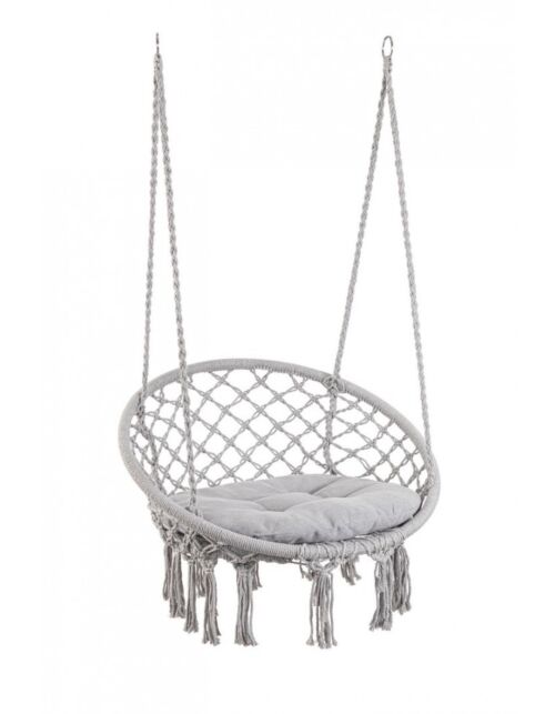 Viseća fotelja JAVIER siva D80X130V