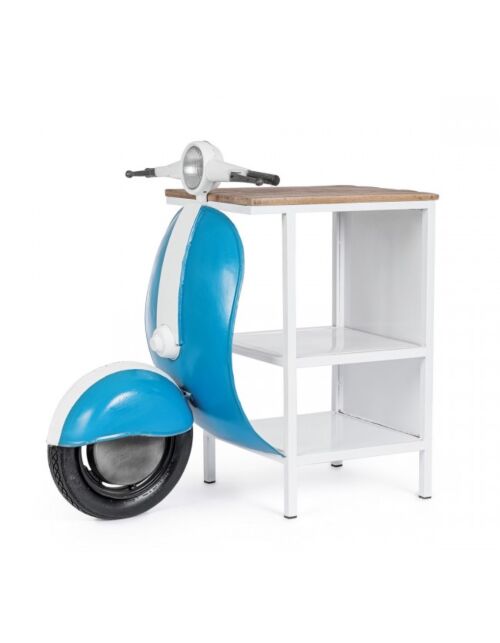 BIZZOTTO BARSKA KONZOLA VESPA MODRA