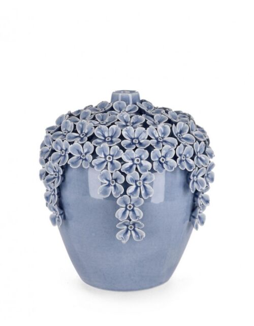 BIZZOTTO OKRASNA VAZA BLUE TREASURE H23