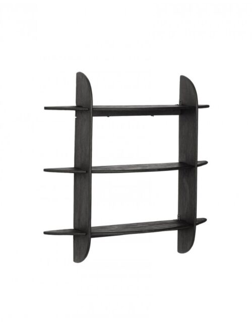 Polica 3P WESTWOOD črna