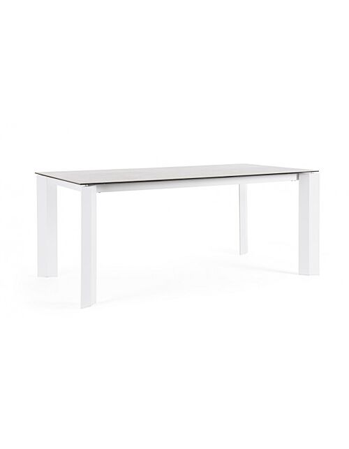 BIZZOTTO Vrtna jedilna miza OTAVIO 180X95 bela WG20