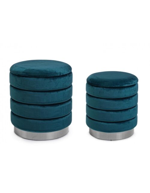 BIZZOTTO SET2 TABUREJA S POSODO DARINA NAVYUS