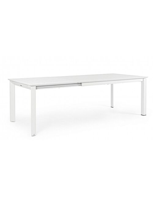 BIZZOTTO Raztegljiva miza KONNOR 160-240X100 bela CX21