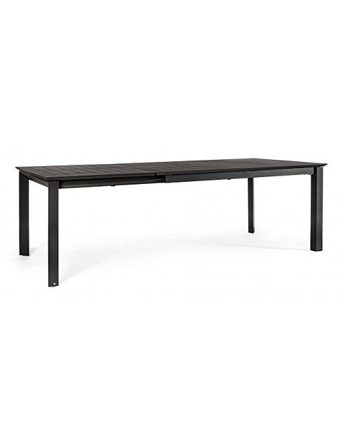 BIZZOTTO Raztegljiva miza KONNOR 160-240X100 antracit CX23