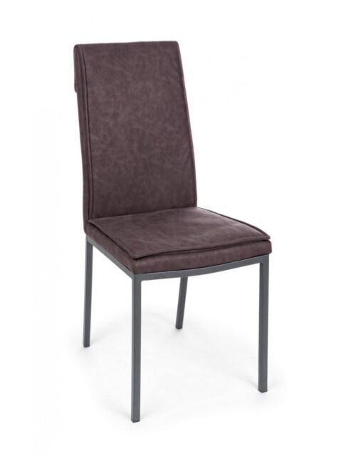 BIZZOTTO SOFIE PU STOL TEMNO RJAV