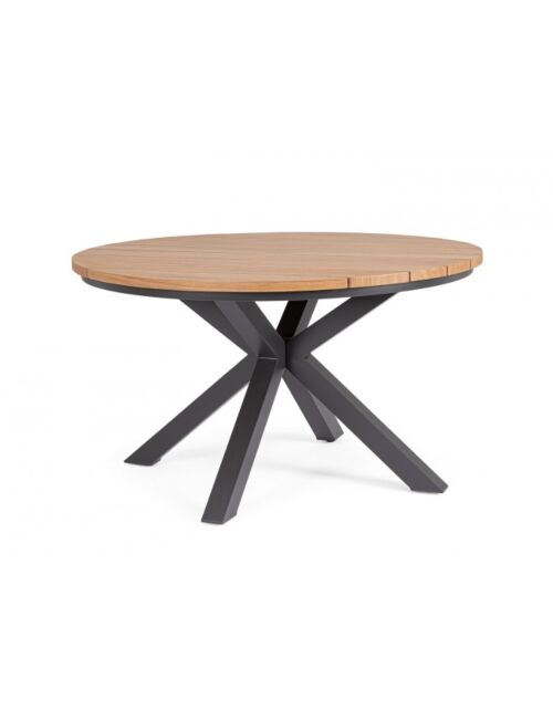 Vrtna okrogla miza ZELMAR D130 antracit YK13