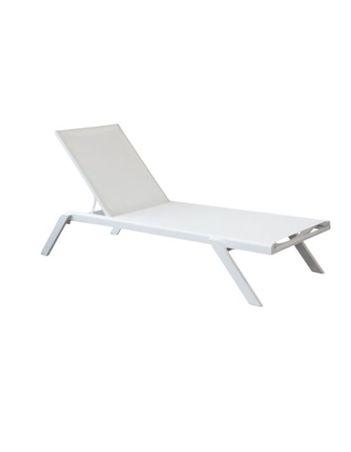 Vrtna ležaljka NOTTINGHAM – bijela