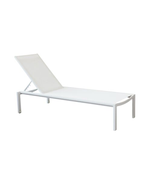 Vrtni ležalnik BELFAST – nakladalen bel