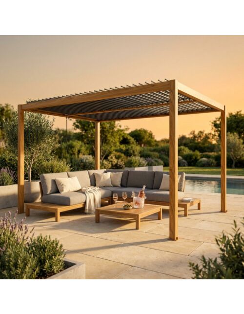 PERGOLA BIOKLIMATSKA 3 X 4 EFEKT LESA