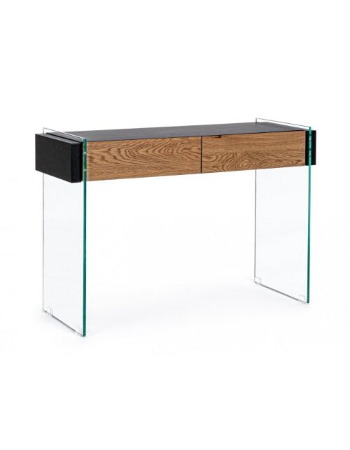 BIZZOTTO KONZOLA 2C LINE WOOD ČRNA110X40