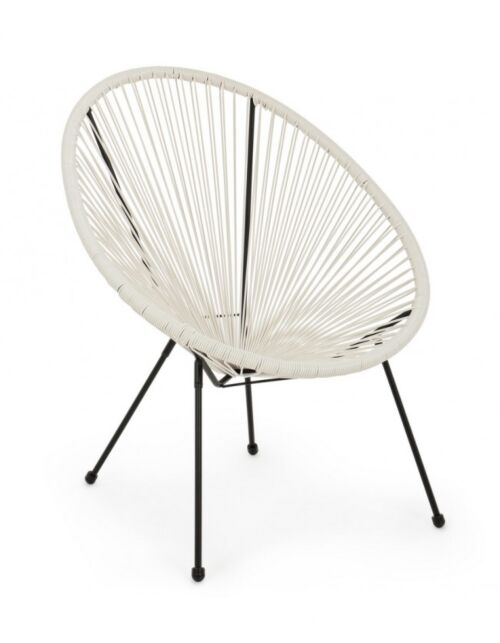 Vrtna fotelja PARKER bijela