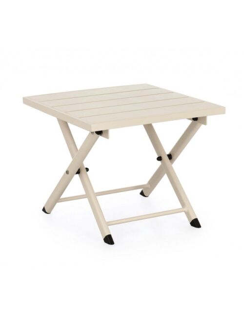 Sklopivi vrtni stolić TAYLOR 44X43 whisper