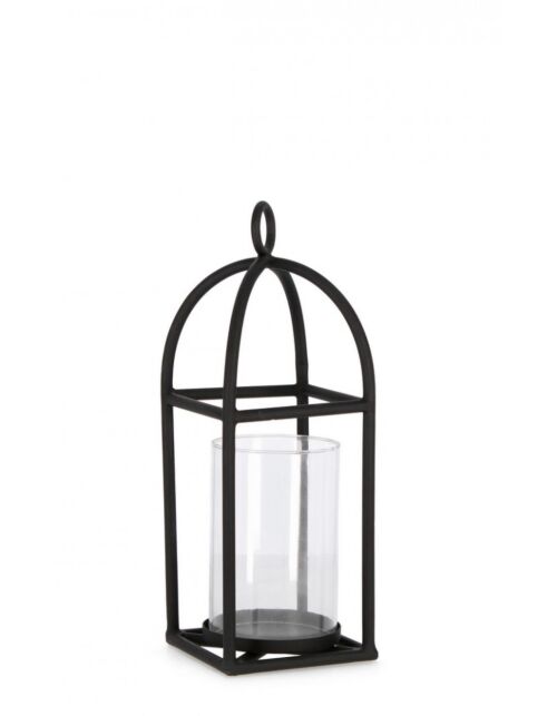 SIWAN LANTERNA 1M CRNA TRANSP H35.5